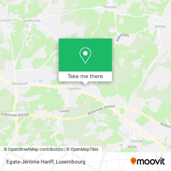 Egate-Jérôme Hanff map