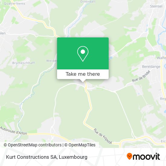 Kurt Constructions SA map