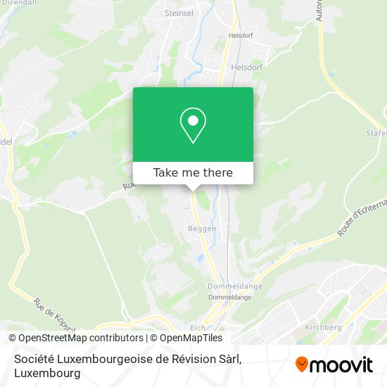 Société Luxembourgeoise de Révision Sàrl map