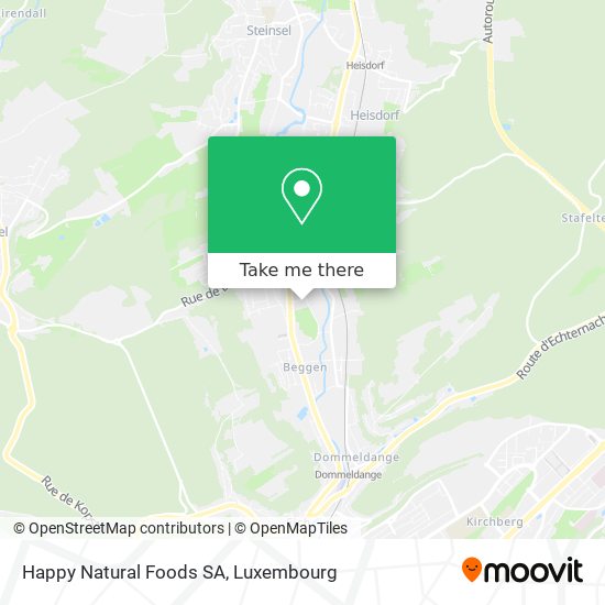 Happy Natural Foods SA map