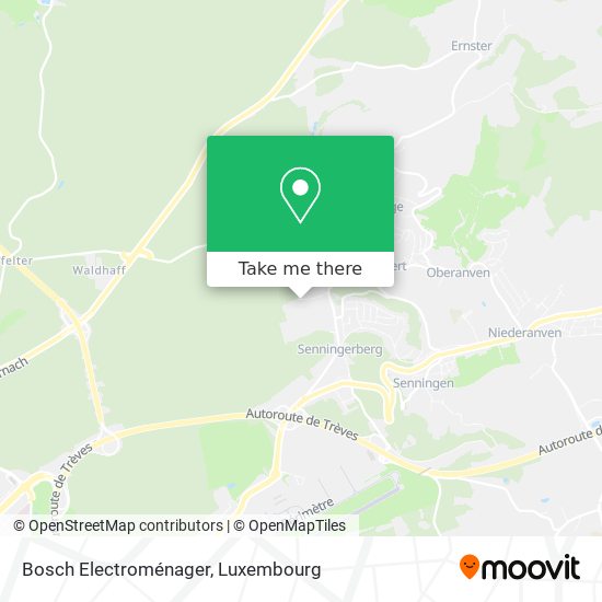 Bosch Electroménager Karte
