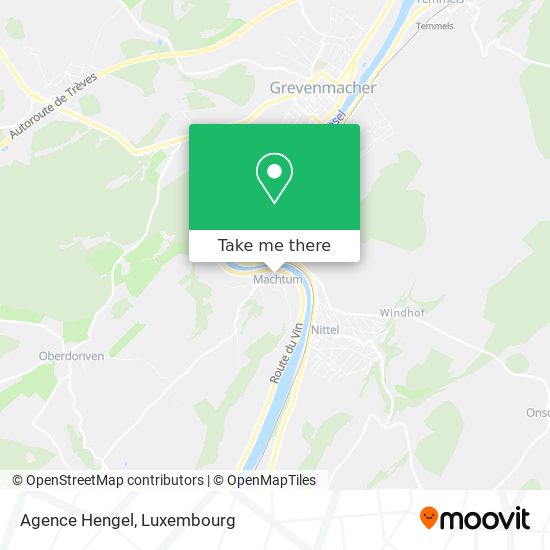 Agence Hengel map