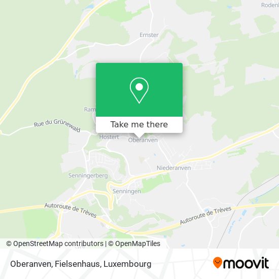 Oberanven, Fielsenhaus map