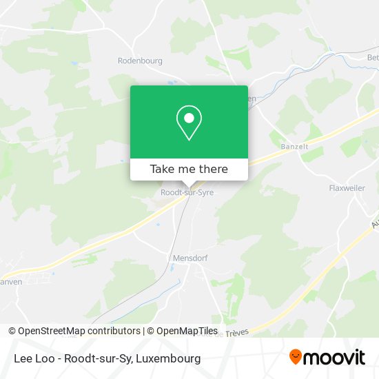 Lee Loo - Roodt-sur-Sy map