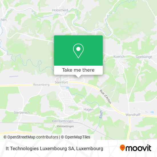 It Technologies Luxembourg SA Karte