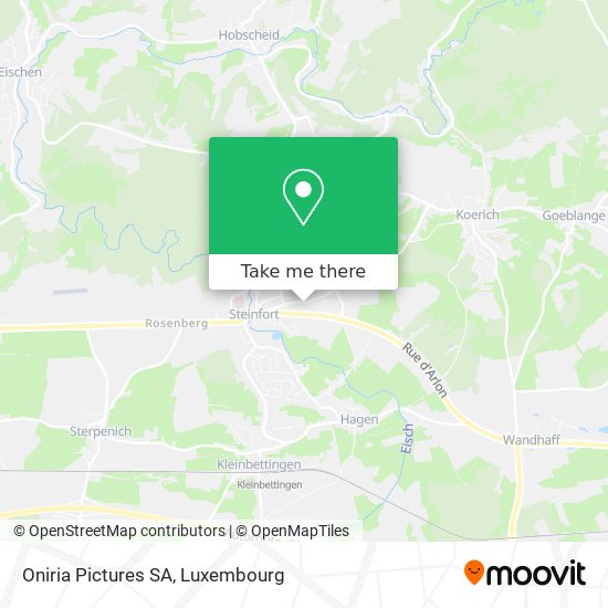 Oniria Pictures SA map