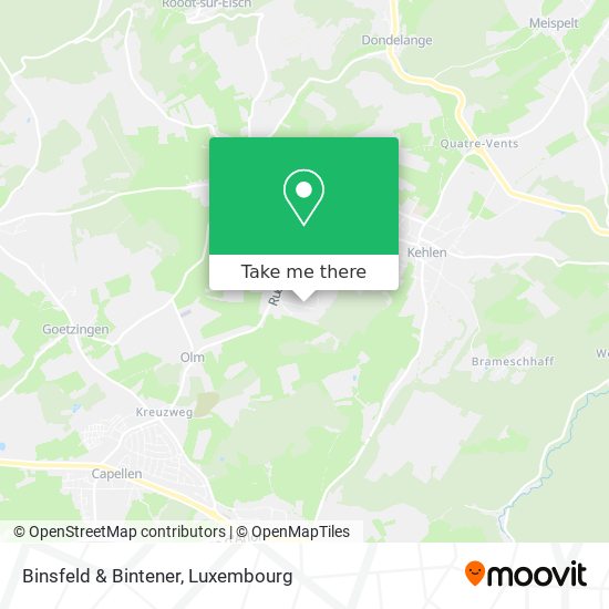 Binsfeld & Bintener Karte