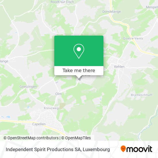 Independent Spirit Productions SA map