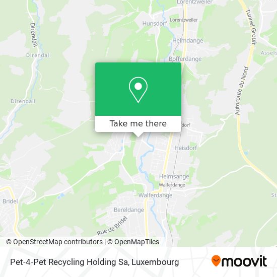 Pet-4-Pet Recycling Holding Sa map