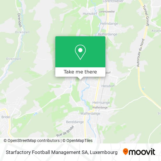 Starfactory Football Management SA map