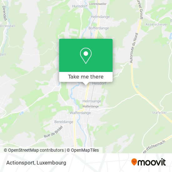 Actionsport map