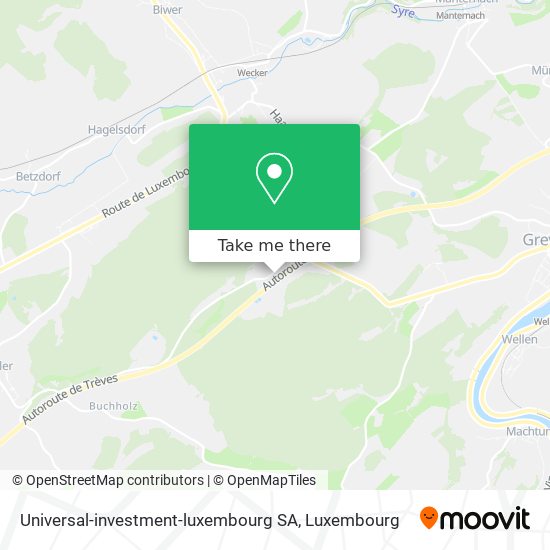 Universal-investment-luxembourg SA Karte