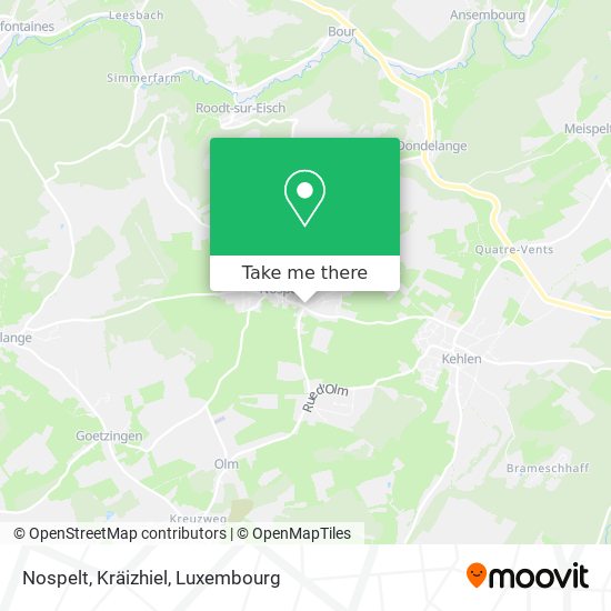 Nospelt, Kräizhiel map