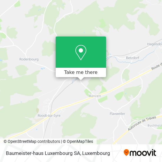 Baumeister-haus Luxembourg SA map