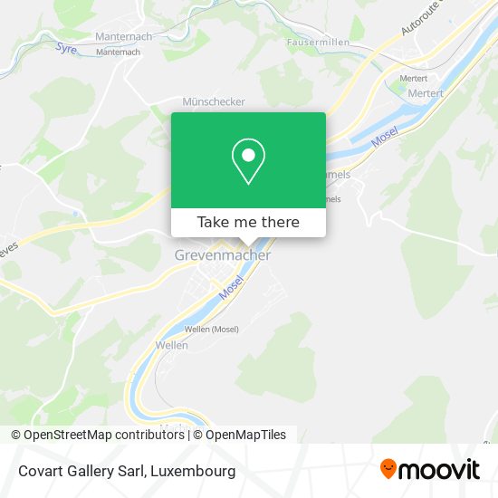 Covart Gallery Sarl map