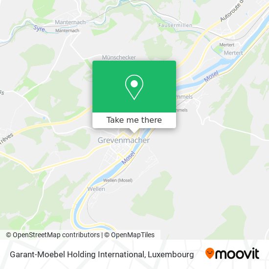 Garant-Moebel Holding International map