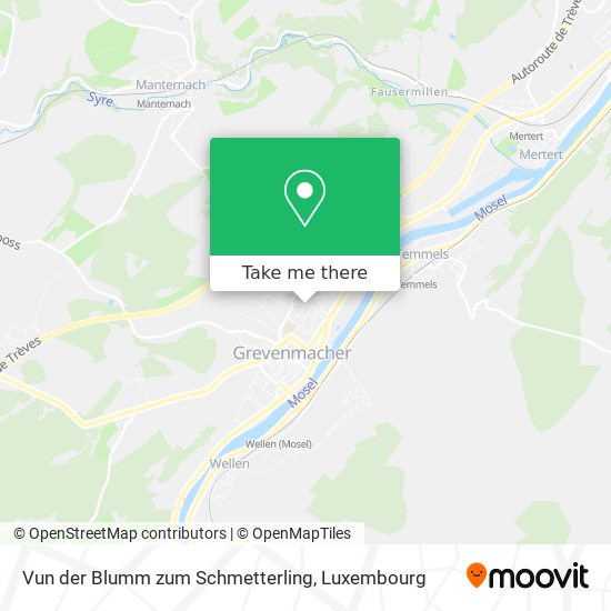 Vun der Blumm zum Schmetterling map