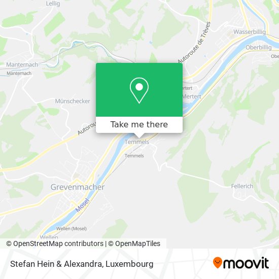 Stefan Hein & Alexandra map