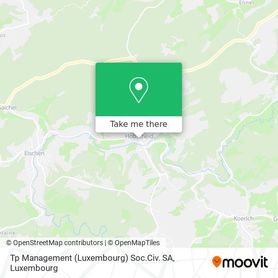 Tp Management (Luxembourg) Soc.Civ. SA map