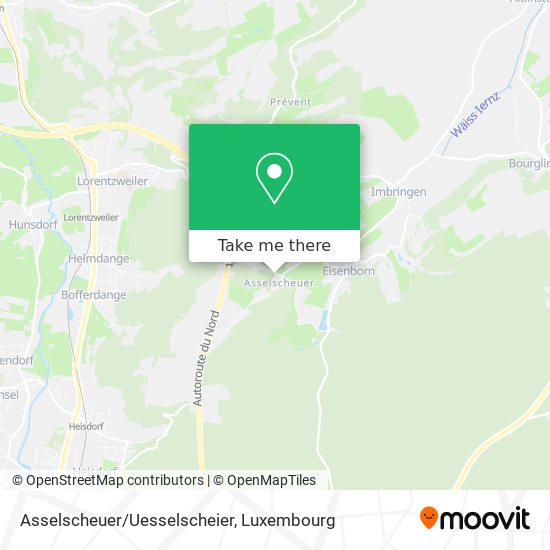 Asselscheuer/Uesselscheier map