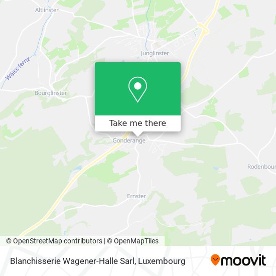 Blanchisserie Wagener-Halle Sarl map