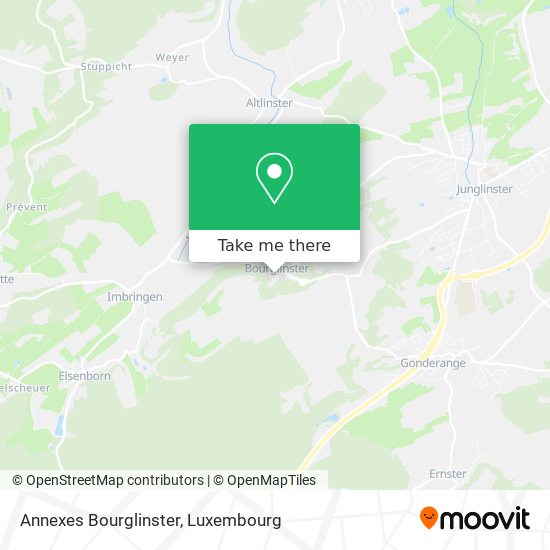 Annexes Bourglinster map