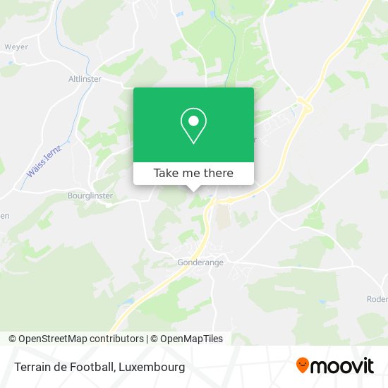 Terrain de Football map