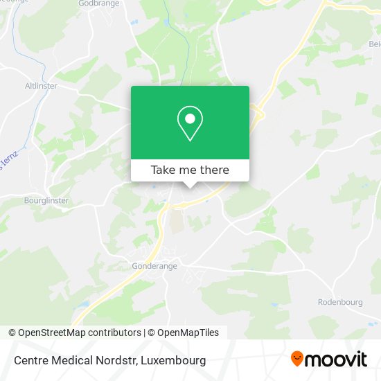 Centre Medical Nordstr map