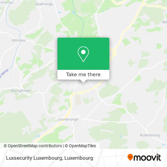 Luxsecurity Luxembourg map