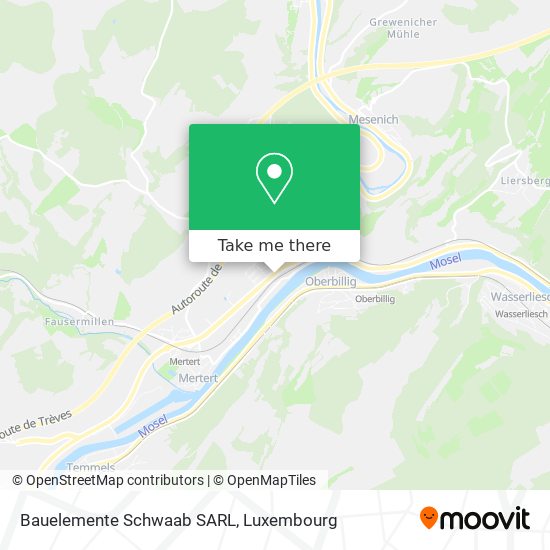 Bauelemente Schwaab SARL map