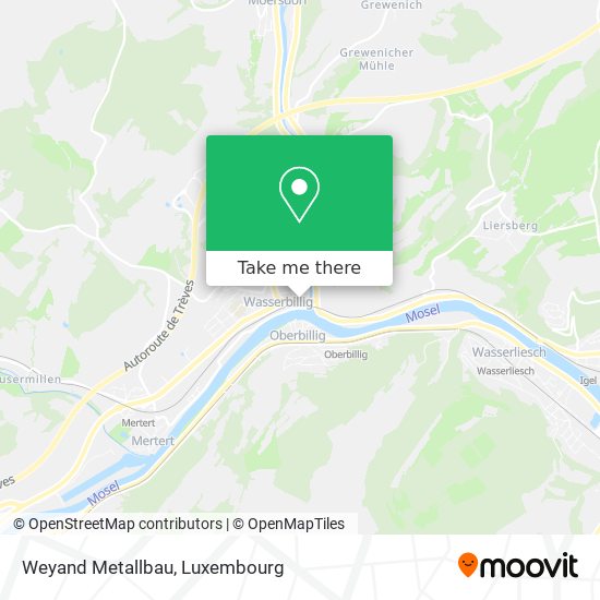 Weyand Metallbau map