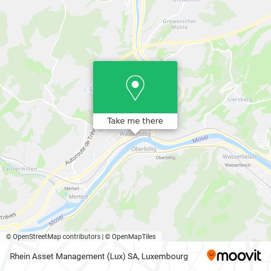 Rhein Asset Management (Lux) SA map