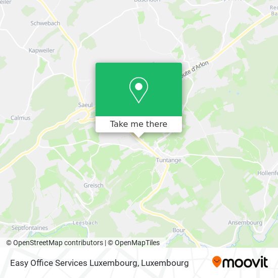 Easy Office Services Luxembourg map