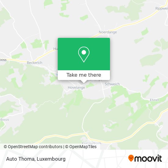 Auto Thoma map
