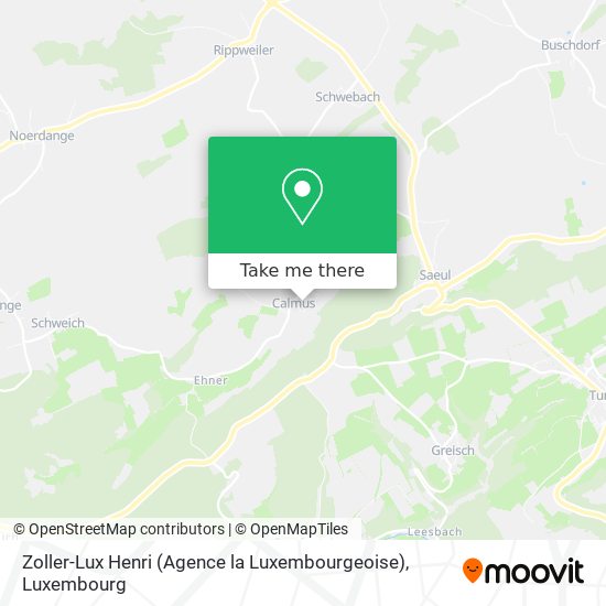Zoller-Lux Henri (Agence la Luxembourgeoise) map