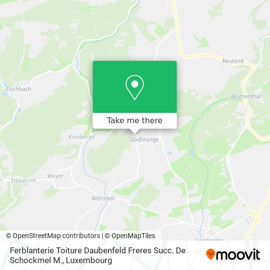 Ferblanterie Toiture Daubenfeld Freres Succ. De Schockmel M. map