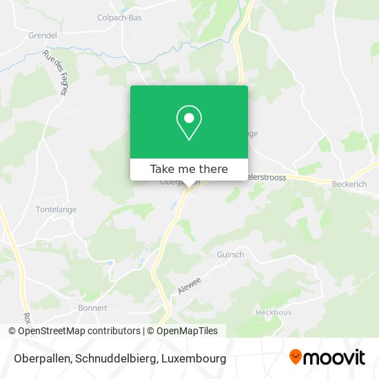 Oberpallen, Schnuddelbierg map