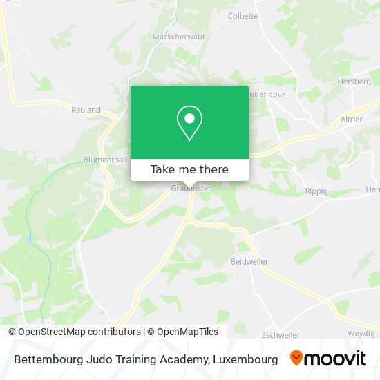 Bettembourg Judo Training Academy map