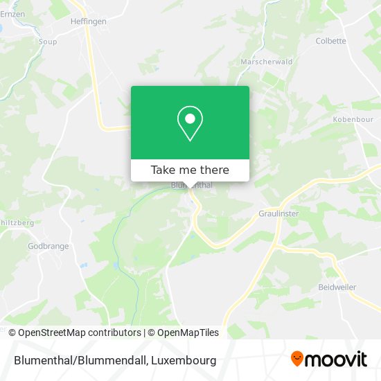 Blumenthal/Blummendall Karte