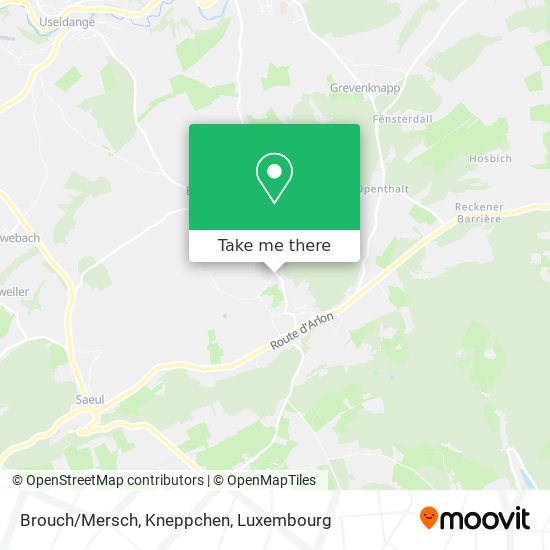 Brouch/Mersch, Kneppchen map