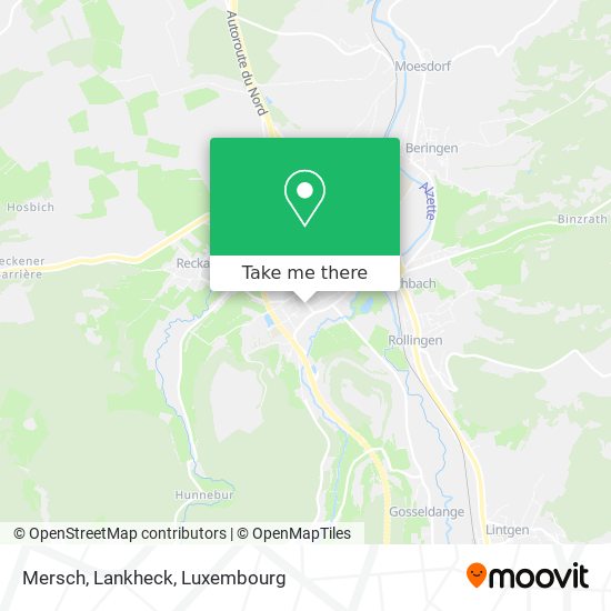 Mersch, Lankheck map