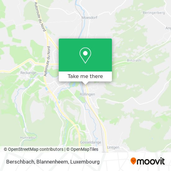 Berschbach, Blannenheem map