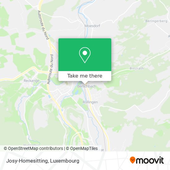 Josy-Homesitting Karte