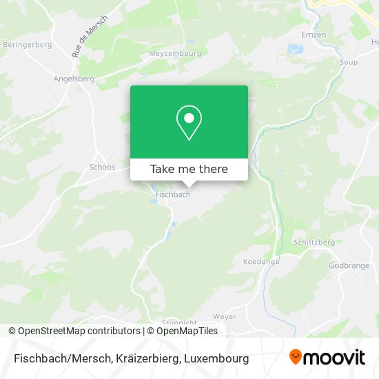 Fischbach/Mersch, Kräizerbierg map