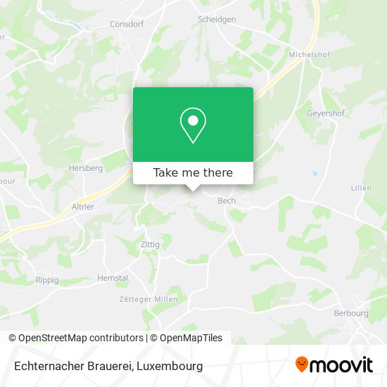 Echternacher Brauerei map