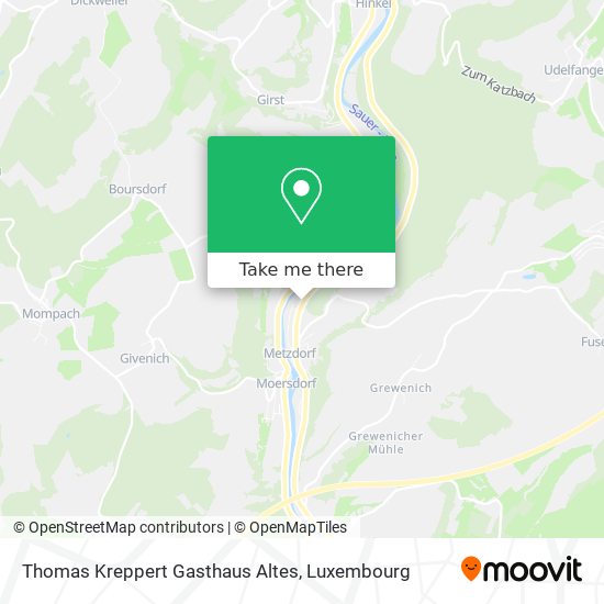 Thomas Kreppert Gasthaus Altes Karte