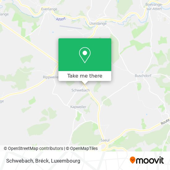 Schwebach, Bréck Karte