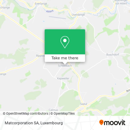 Matcorporation SA map