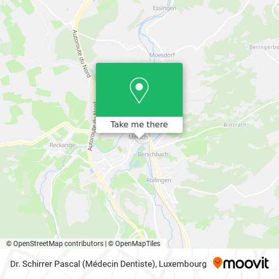 Dr. Schirrer Pascal (Médecin Dentiste) map