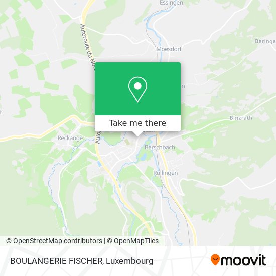 BOULANGERIE FISCHER map
